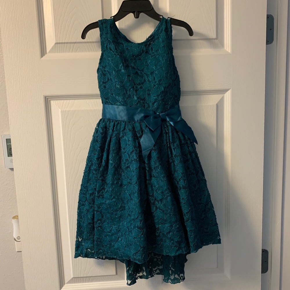 Zunie High-Low Lace Dress